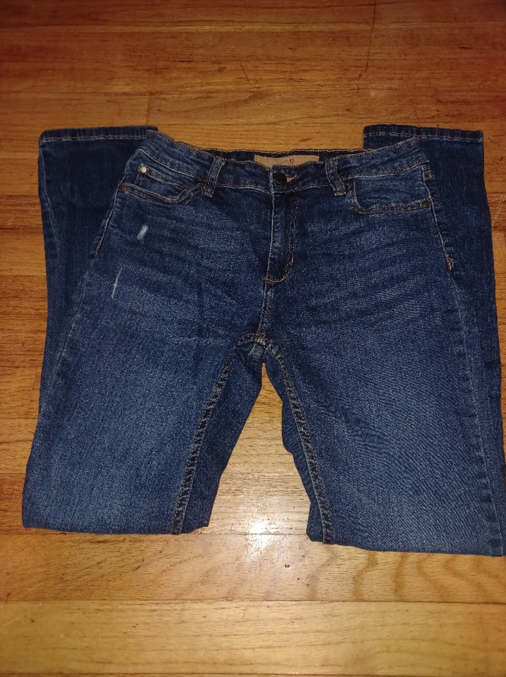 Joe's Jeans Boys Dark Indigo Distressed  Skinny Jeans
